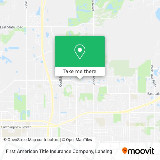 Mapa de First American Title Insurance Company