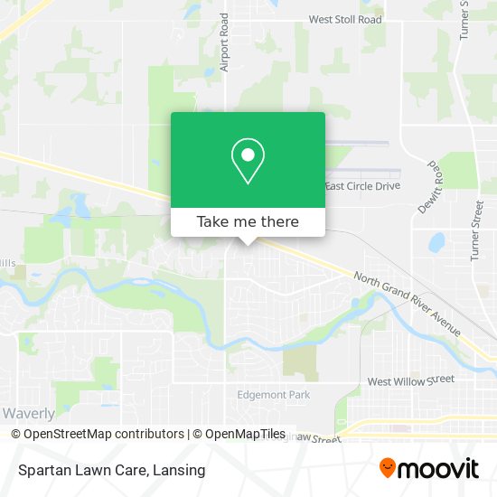 Mapa de Spartan Lawn Care