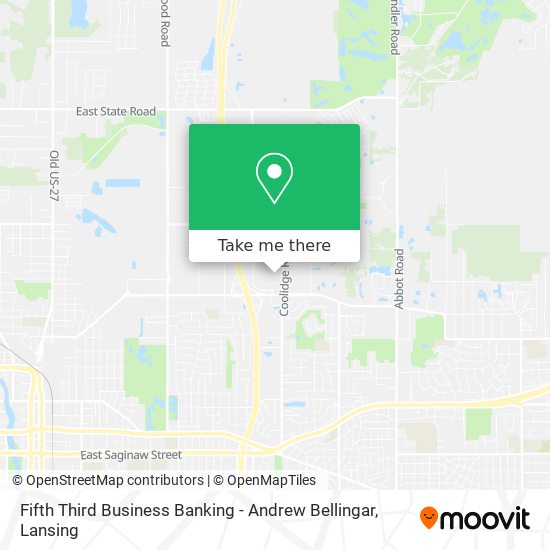 Fifth Third Business Banking - Andrew Bellingar map