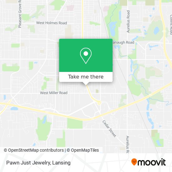 Pawn Just Jewelry map