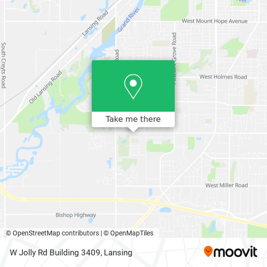 W Jolly Rd Building 3409 map
