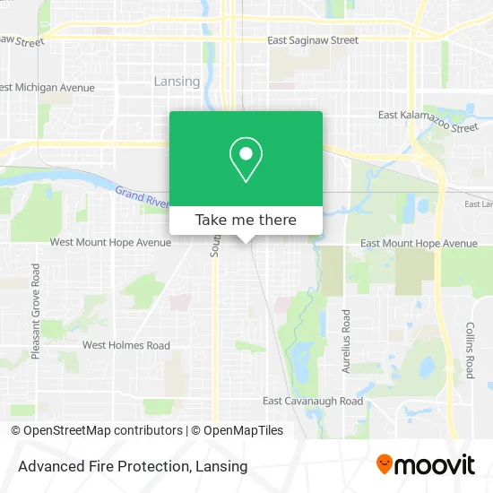 Advanced Fire Protection map