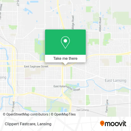 Clippert Fastcare map