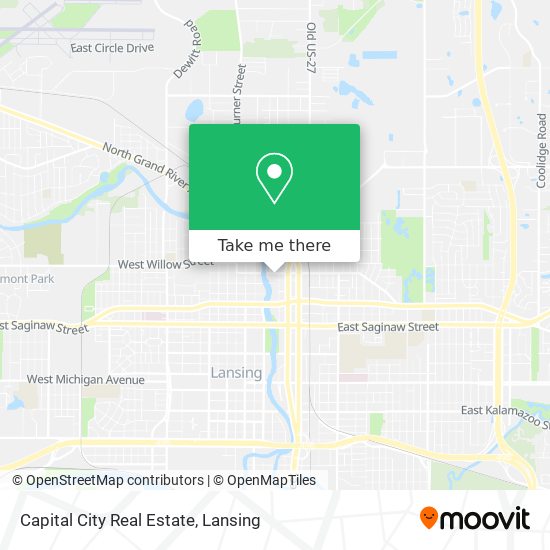 Capital City Real Estate map