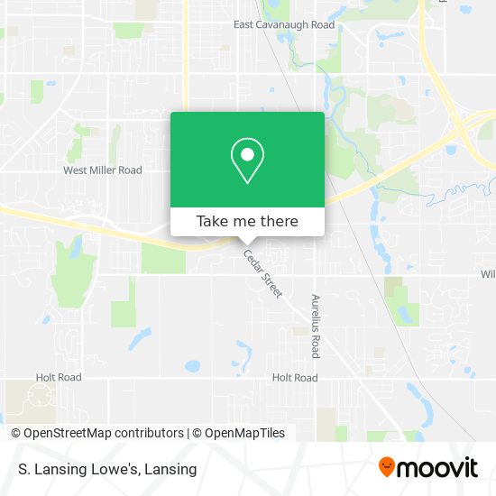 S. Lansing Lowe's map