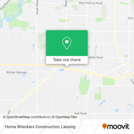 Home Wreckers Construction map