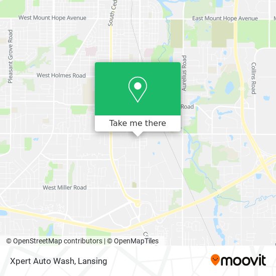 Xpert Auto Wash map