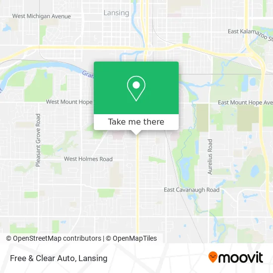 Free & Clear Auto map