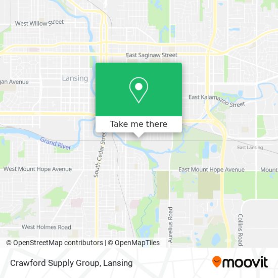 Mapa de Crawford Supply Group