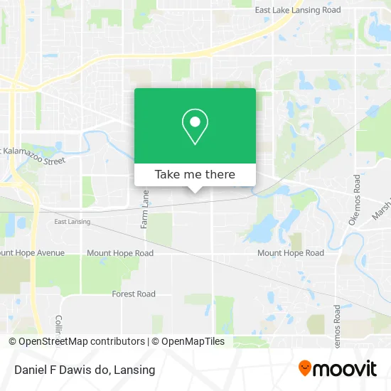 Daniel F Dawis do map