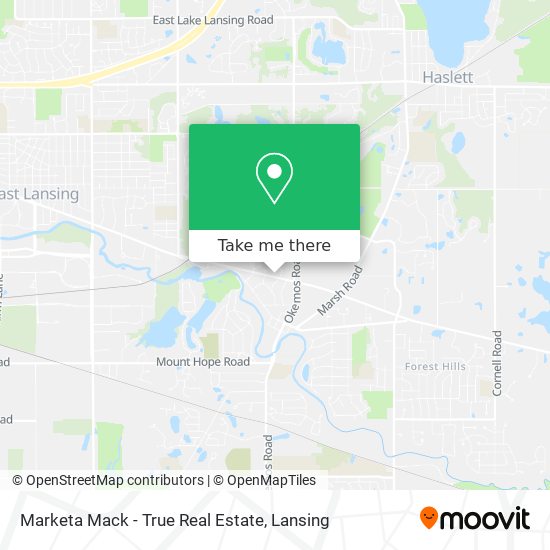 Marketa Mack - True Real Estate map