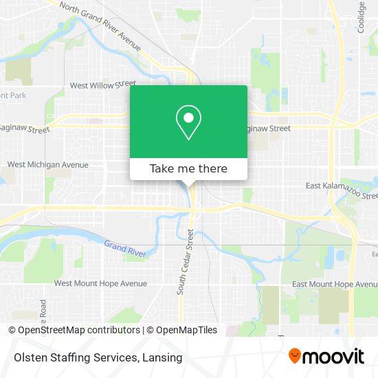 Olsten Staffing Services map