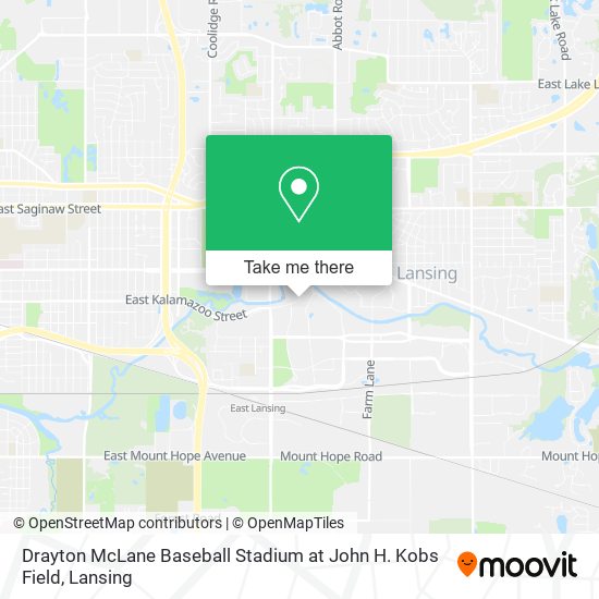 Drayton McLane Baseball Stadium at John H. Kobs Field map