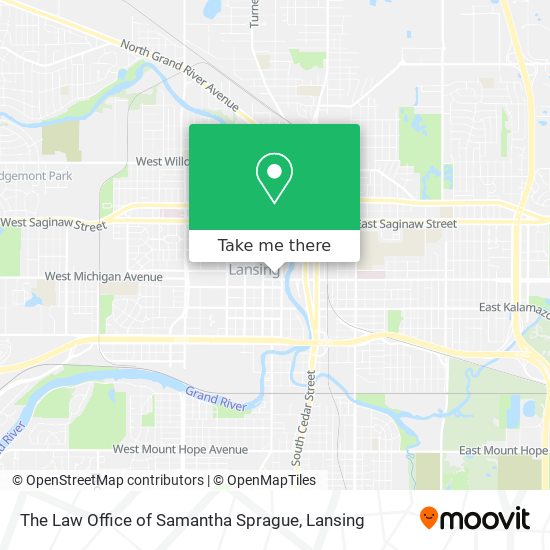 The Law Office of Samantha Sprague map