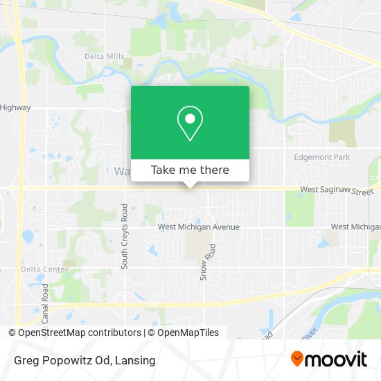 Mapa de Greg Popowitz Od