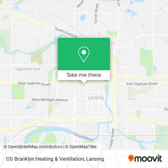 CG Branklyn Heating & Ventilation map