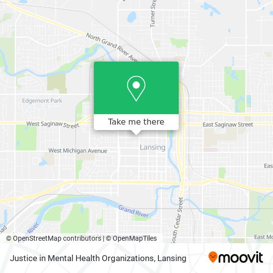 Justice in Mental Health Organizations map