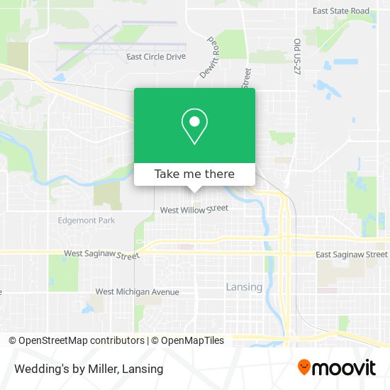 Wedding's by Miller map