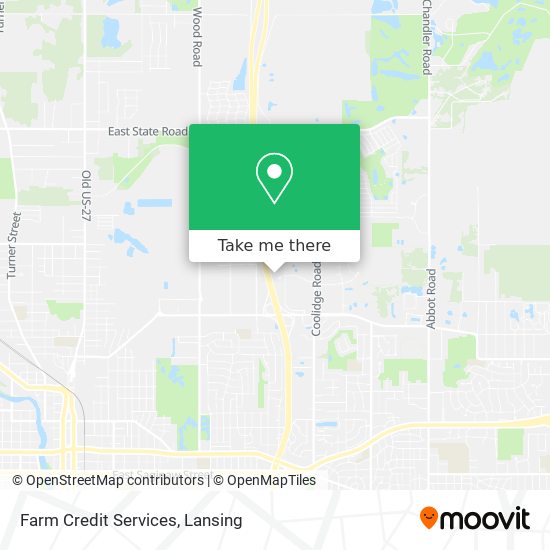 Farm Credit Services map