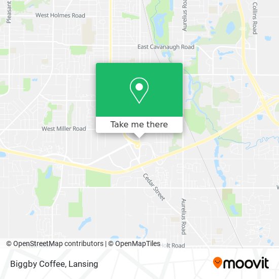 Biggby Coffee map