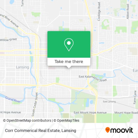 Corr Commerical Real Estate map