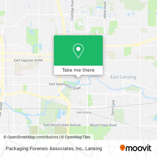 Packaging Forensic Associates, Inc. map