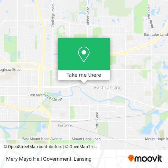 Mary Mayo Hall Government map