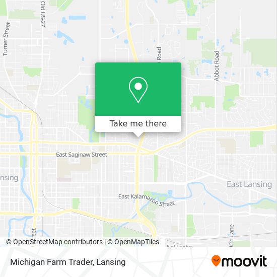 Michigan Farm Trader map