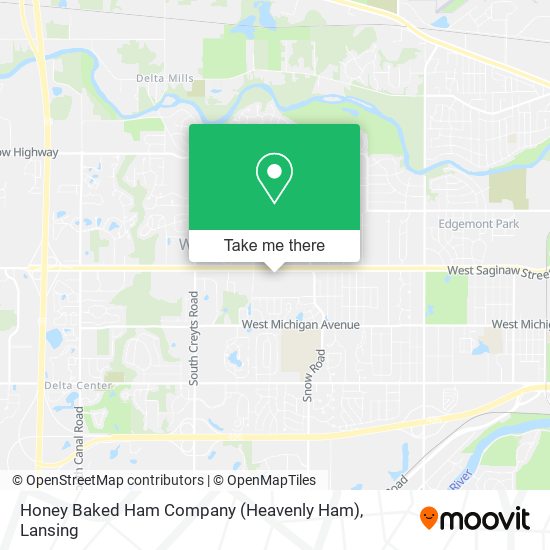 Mapa de Honey Baked Ham Company (Heavenly Ham)