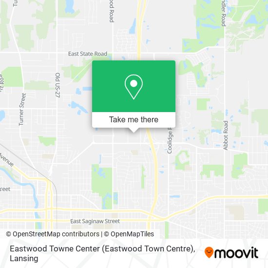 Eastwood Towne Center (Eastwood Town Centre) map