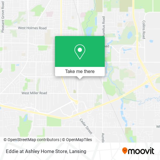 Eddie at Ashley Home Store map