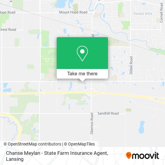 Chanse Meylan - State Farm Insurance Agent map