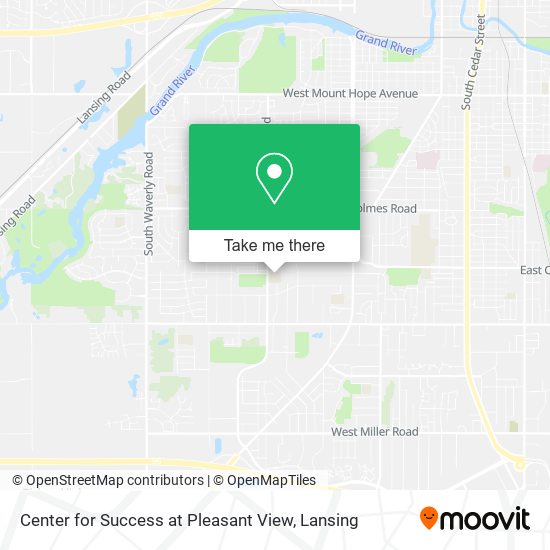 Center for Success at Pleasant View map