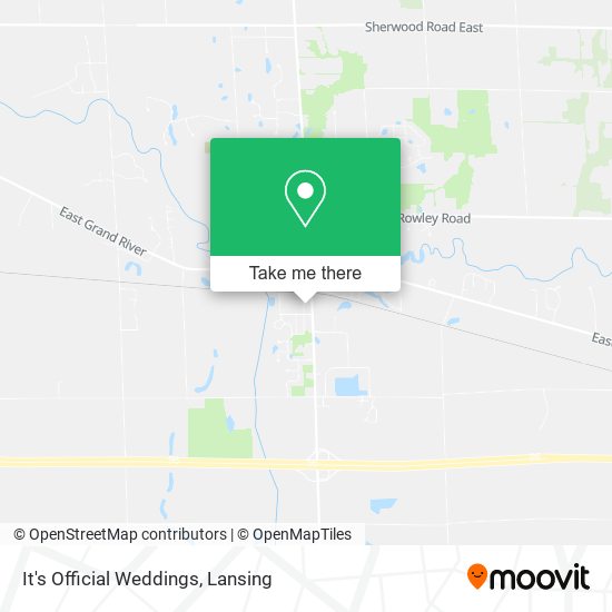 It's Official Weddings map