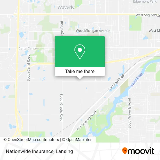 Nationwide Insurance map
