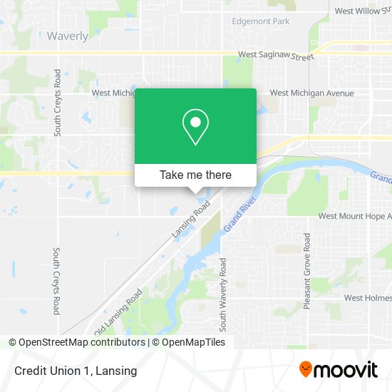 Credit Union 1 map