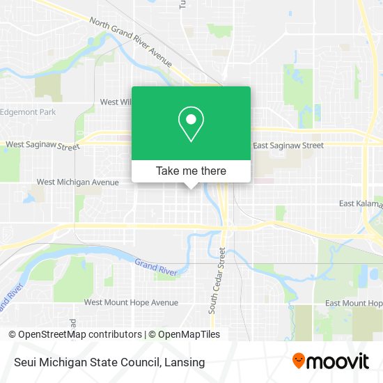 Seui Michigan State Council map