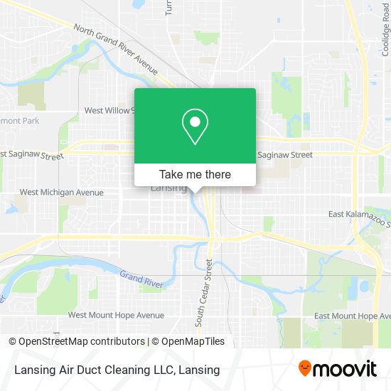 Lansing Air Duct Cleaning LLC map