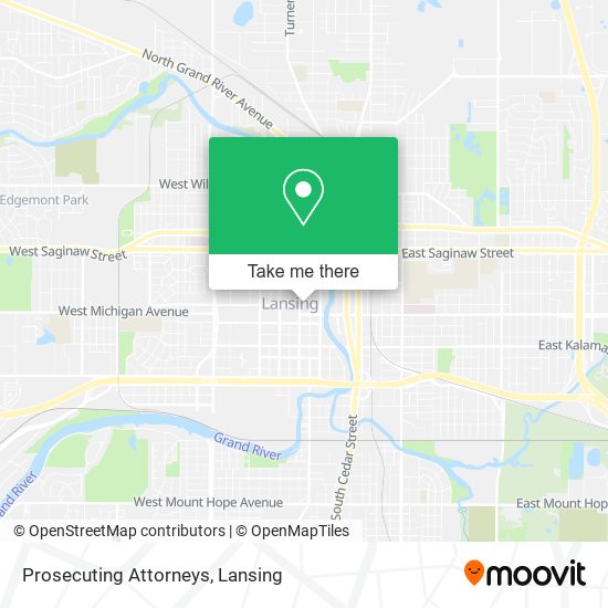 Prosecuting Attorneys map