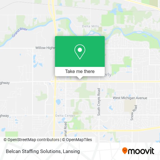 Belcan Staffing Solutions map