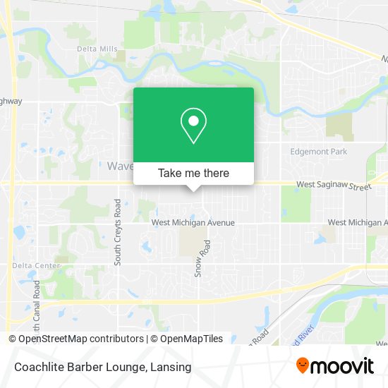 Coachlite Barber Lounge map