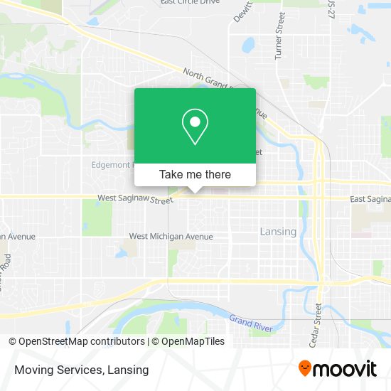 Mapa de Moving Services