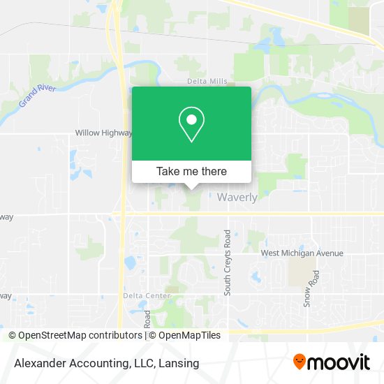 Alexander Accounting, LLC map