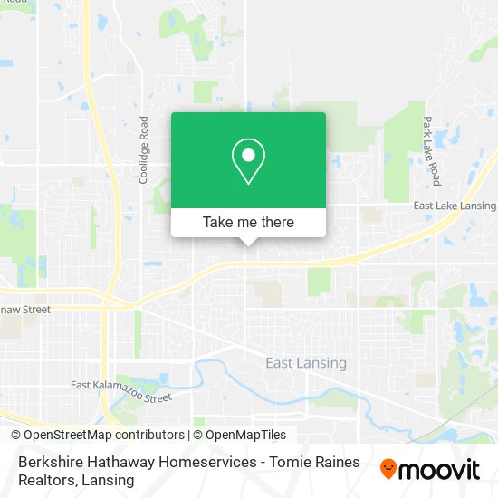 Mapa de Berkshire Hathaway Homeservices - Tomie Raines Realtors