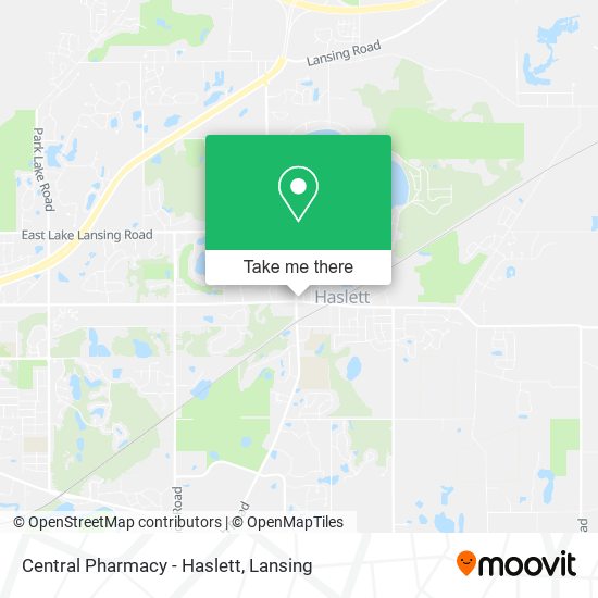 Central Pharmacy - Haslett map