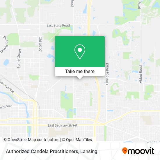 Authorized Candela Practitioners map