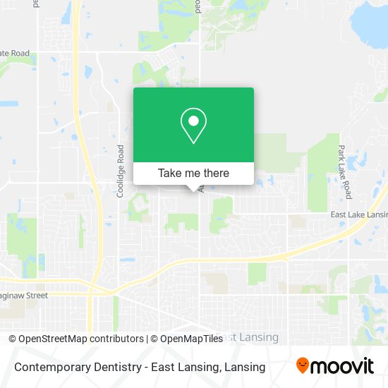 Contemporary Dentistry - East Lansing map