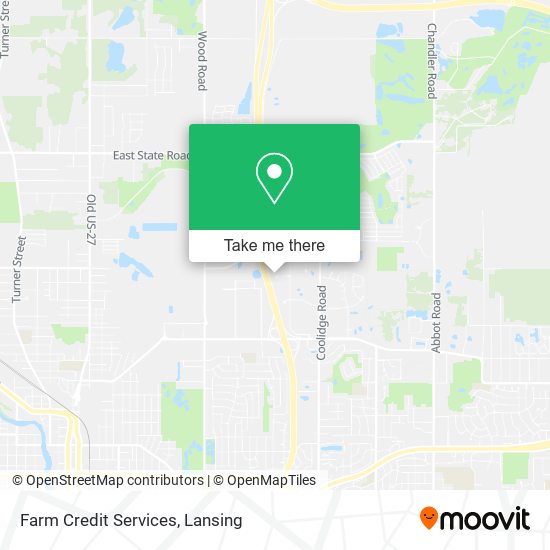 Farm Credit Services map