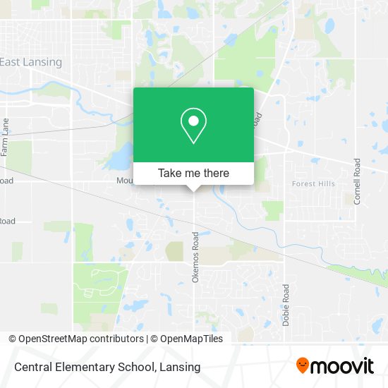 Central Elementary School map