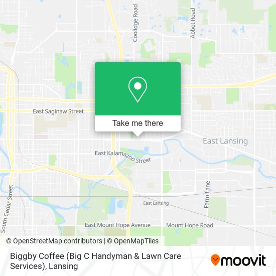 Biggby Coffee (Big C Handyman & Lawn Care Services) map